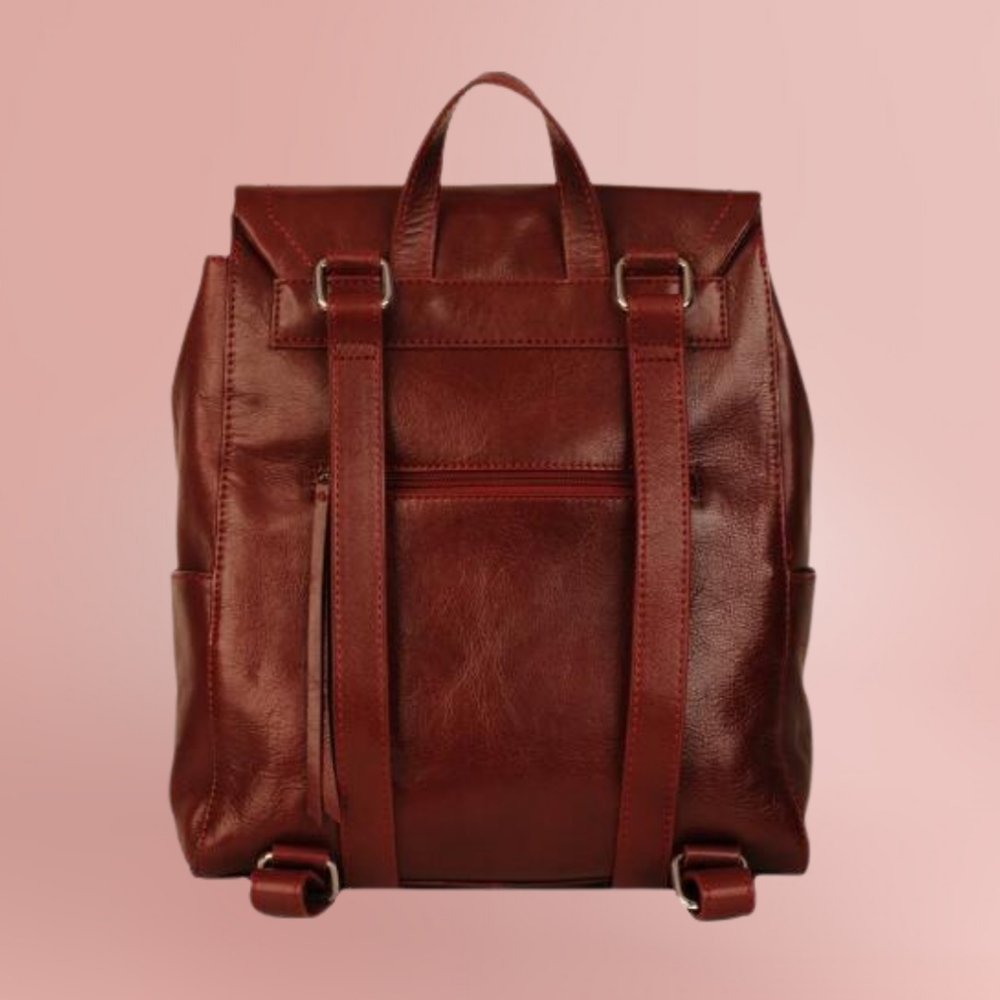 Wilsons Leather | Roma Genuine Leather Backpack - Picture 15 of 15